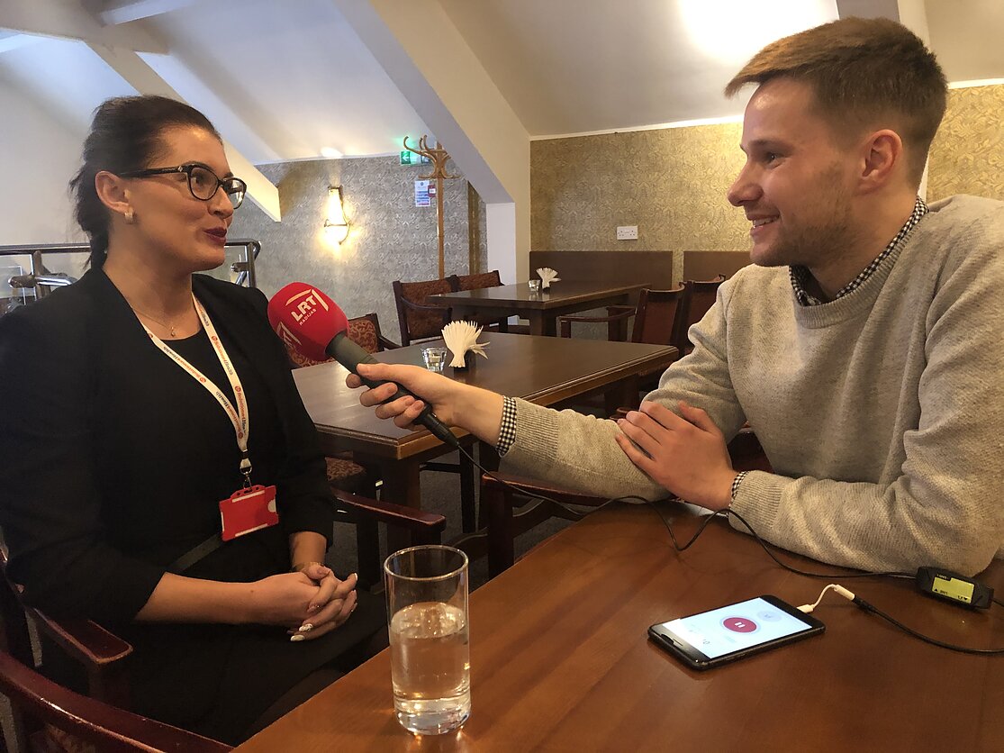 LRT RADIJO/Giedrės Čiužaitės nuotr., Jolanta Bolšunova ir Mindaugas Laukagalis
