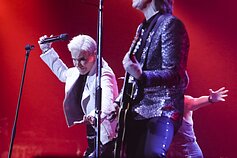 „Roxette vokalistė Marie Fredriksson „Roxette vokalistė Marie Fredriksson