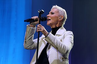 „Roxette vokalistė Marie Fredriksson „Roxette vokalistė Marie Fredriksson