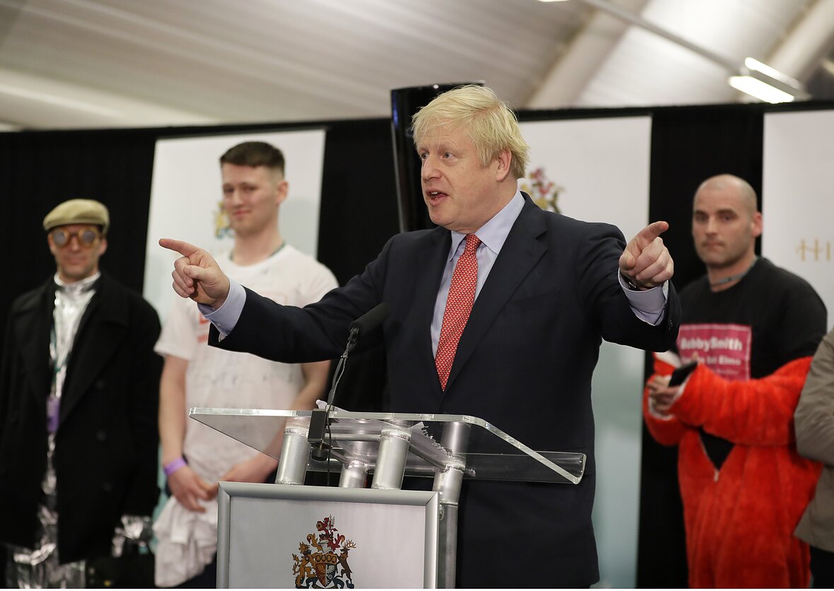 AP nuotr., Borisas Johnsonas 