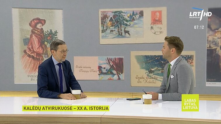 Labas rytas, Lietuva I d. Svarbiausių ir įdomiausių praeities įvykių saugotojai: kalėdiniuose atvirukuose – XX a. Lietuvos istorija