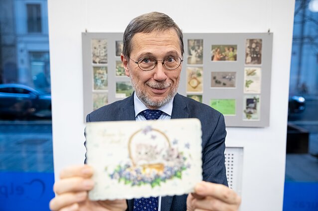 Profesoriaus Liudo Mažylio atvirukų paroda