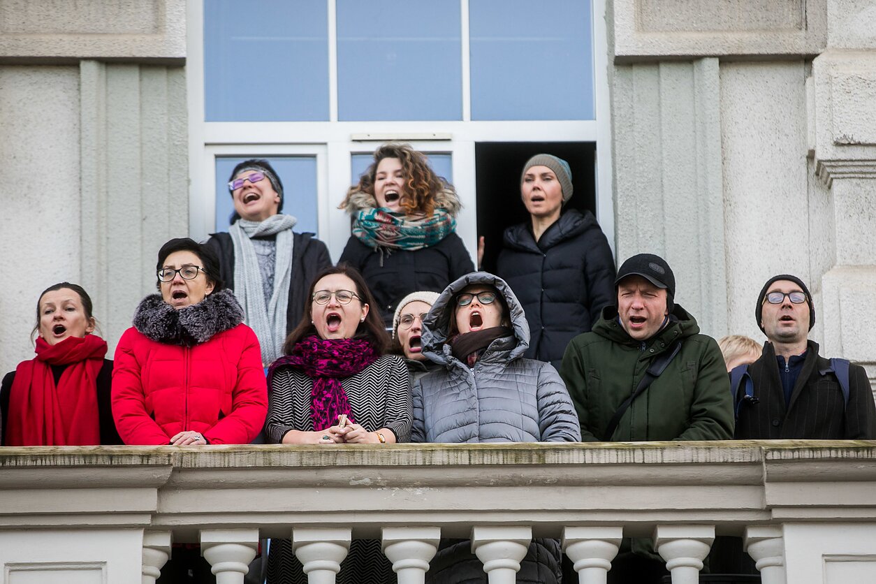 LMTA protesto akcija „Šauksmas“ 