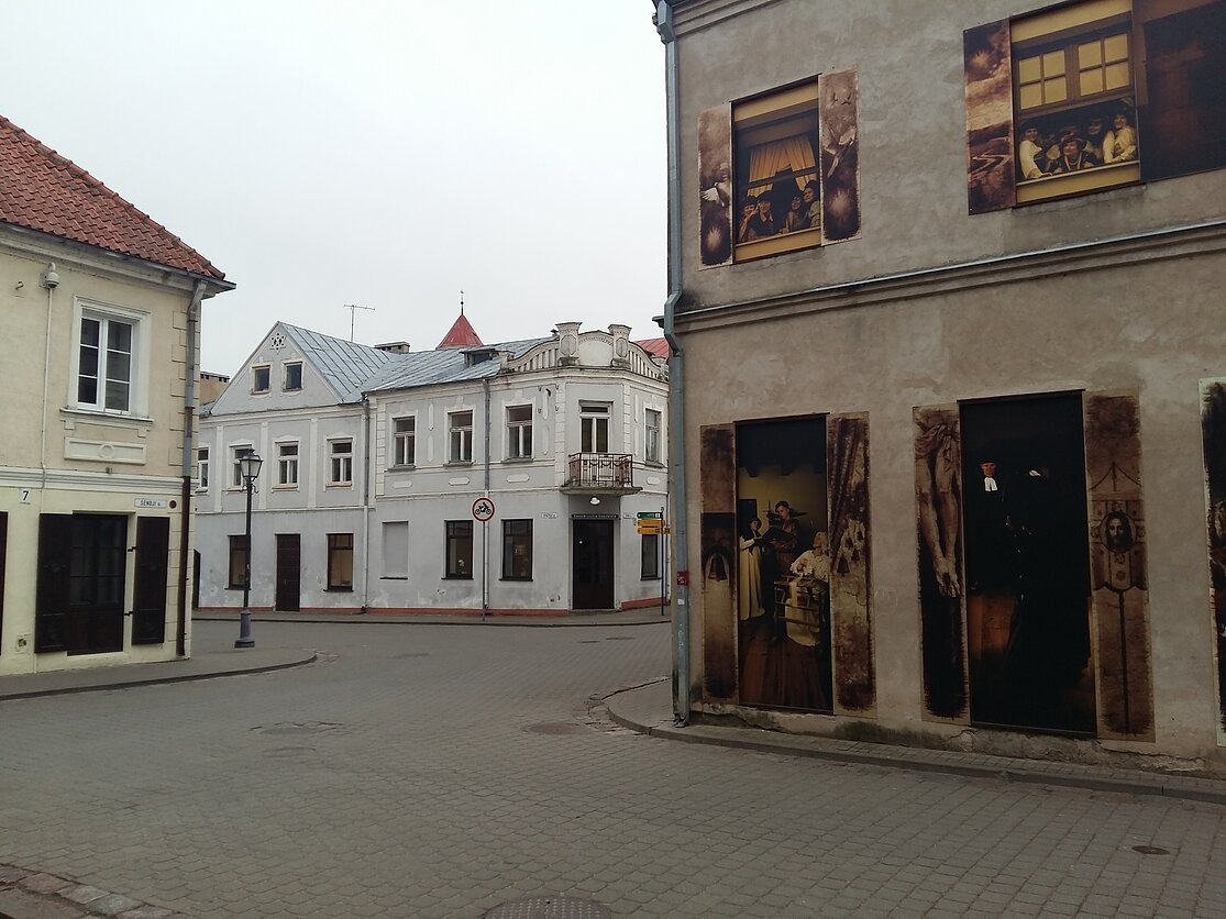 Kėdainiai regional museum, The Didžioji street in Kėdainiai today