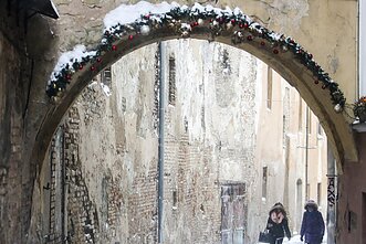 Although it did snow in January, the snow would not stay