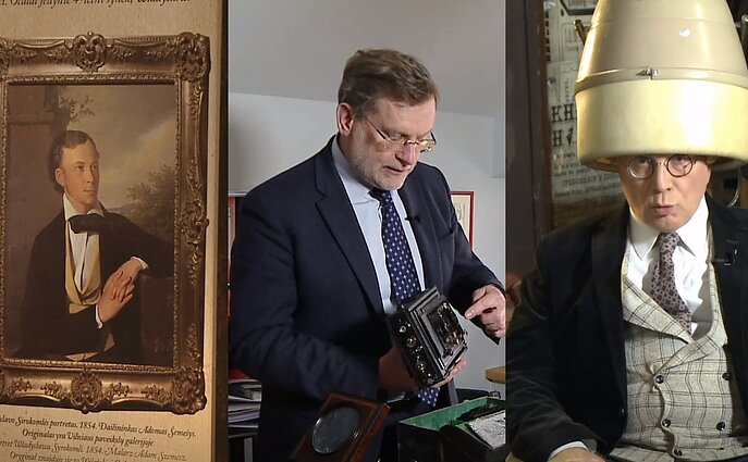 Daiktų istorijos. Grožio procedūros sovietmečiu, Vilnijos poetas ir stereofotografija