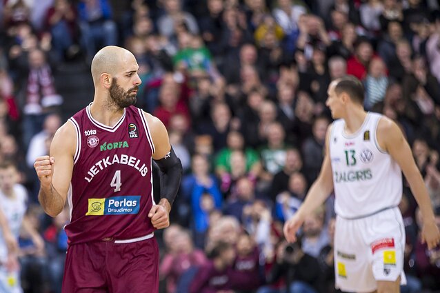 Sportas. Orai. Krito „Žalgirio“ 16 pergalių serija: kauniečiai netikėtai nusileido Panevėžio „Lietkabelio“ krepšininkams