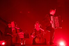 Martyno Levickio „Cinema“ žavėjo sostinės publiką: akordeono virtuozas uždainavo