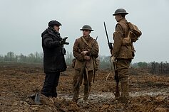 Kadrai iš „1917“ filmavimų Kadrai iš „1917“ filmavimų