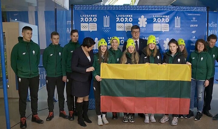 Sportas. Orai. Sportininkai išvyko į Olimpines jaunimo žaidynes