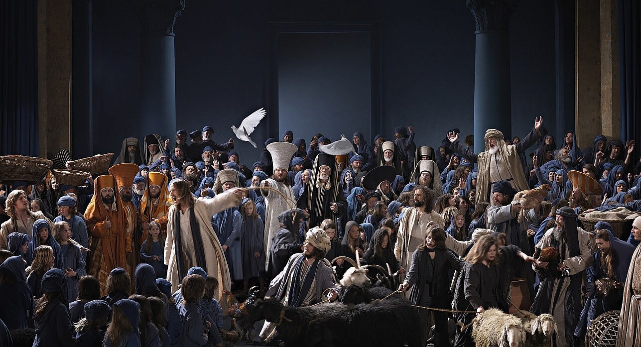 Oberamergau teatro archyvas, Spektaklis „Kristaus kanča“