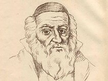 Hermann Struck. Vilniaus gaono portretas (fragmentas)