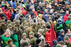 Tribute run in Vilnius