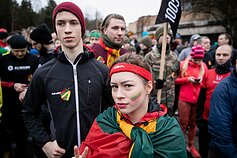 Tribute run in Vilnius