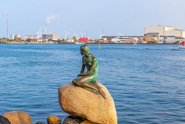 Undinėlės skulptūra Kopenhagoje