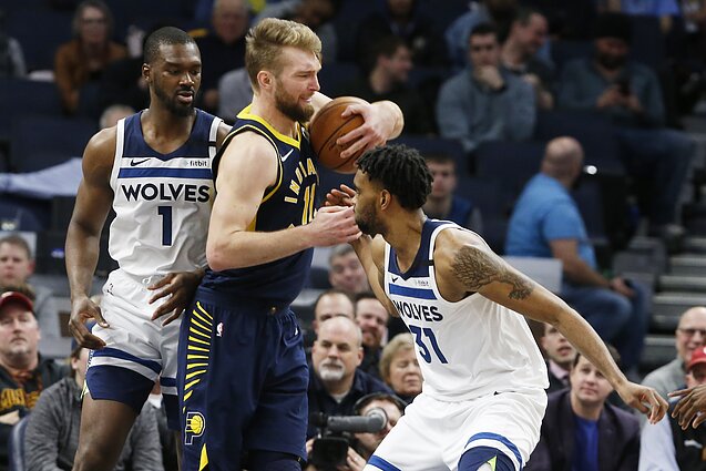 Sportas. Orai. Domantas Sabonis pakartojo asmeninį sezono rekordą ir padėjo įveikti Minesotos „Timberwolves“ krepšininkus