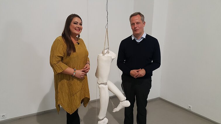 Skambantys pasauliai su Nomeda Kazlaus. Parodų kuratorius Daniel Marzona: teisę egzistuoti turi visoks menas