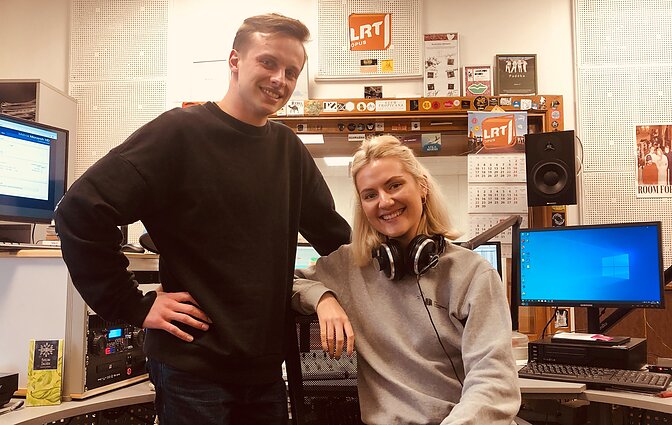 Pokalbiai per LRT OPUS. Eglė ir Matas iš VGTU „LinkMenų fabriko“ ieško pasaulio tobulintojų