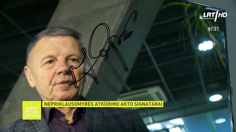 Signataras Jonas Pangonis balsuoti kitaip negalėjo: laisvės troško visa tauta