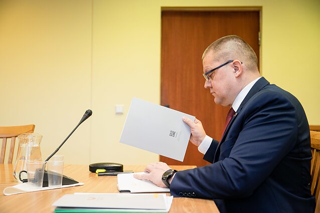 NSGK posėdis dėl Irinos Rozovos ryšių NSGK posėdis dėl Irinos Rozovos ryšių