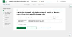 Deklaracijų pildymo vedlys