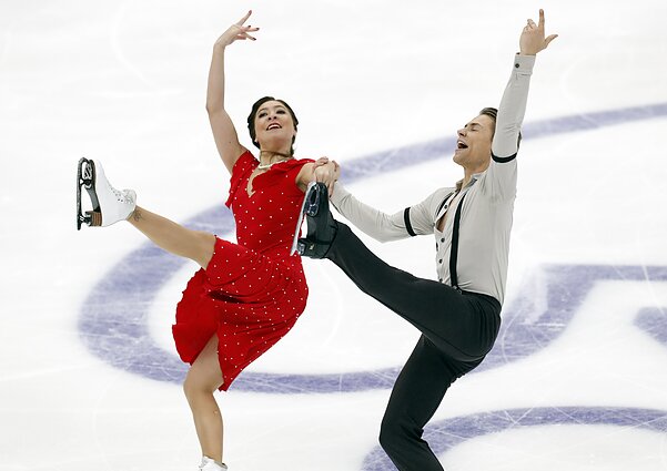 Dailusis čiuožimas. Prancūzijos „Didysis prizas“. Šokiai ant ledo. Laisvoji programa