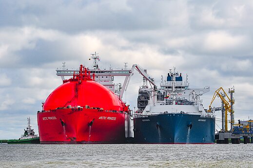 Lithuania's LNG terminal in Klaipėda.