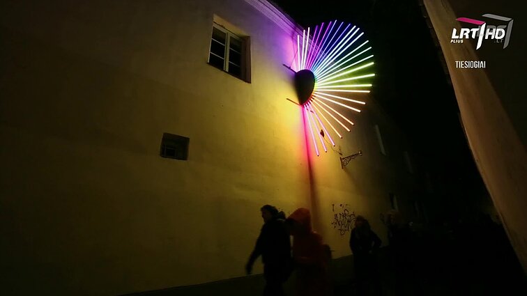 Kultūros diena. Praūžęs antrasis „Vilniaus šviesų festivalis“ kvietė neįprastoje šviesoje pamatyti ir rečiau aplankomas senamiesčio vietas