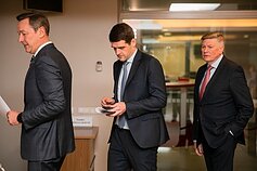 Remigijus Žemaitaitis, Artūras Zuokas ir Artūras Paulauskas pristatė partiją „Laisvė ir teisingumas“