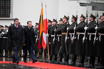 The first joint Polish–Lithuanian Defence Council meeting, January 2020
