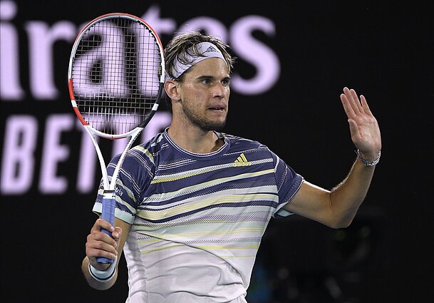Sportas. Orai. „Australian Open“ – sensacija: austras Thiemas nugalėjo pirmąją raketę Nadalį