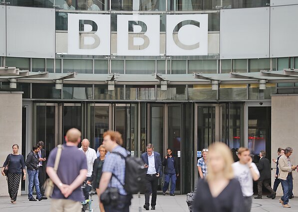 BBC offices in London.