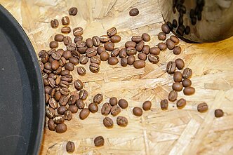 Cafes and gas stations dispose of tons of used coffee grounds every month