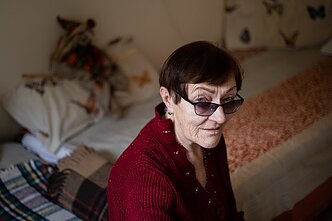 Algimantė Jurgelevič lives with her 17-year-old companion Lord Algimantė Jurgelevič lives with her 17-year-old companion Lord