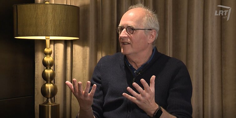 Skambantys pasauliai su Nomeda Kazlaus. Susitikimas su rašytoju Herman Koch