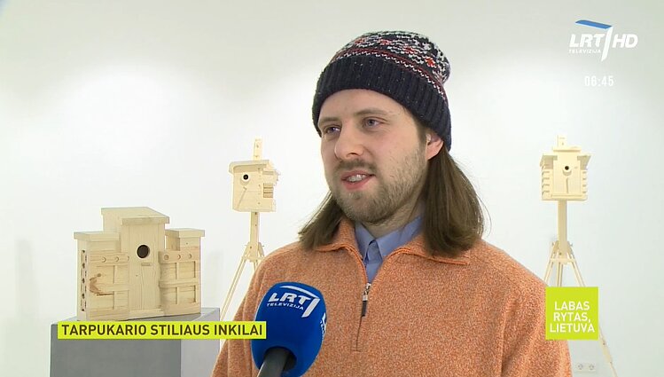 Kauno paukščiams kiti sparnuočiai turėtų pavydėti: sukurti miesto tarpukario architektūros įkvėpti inkilai