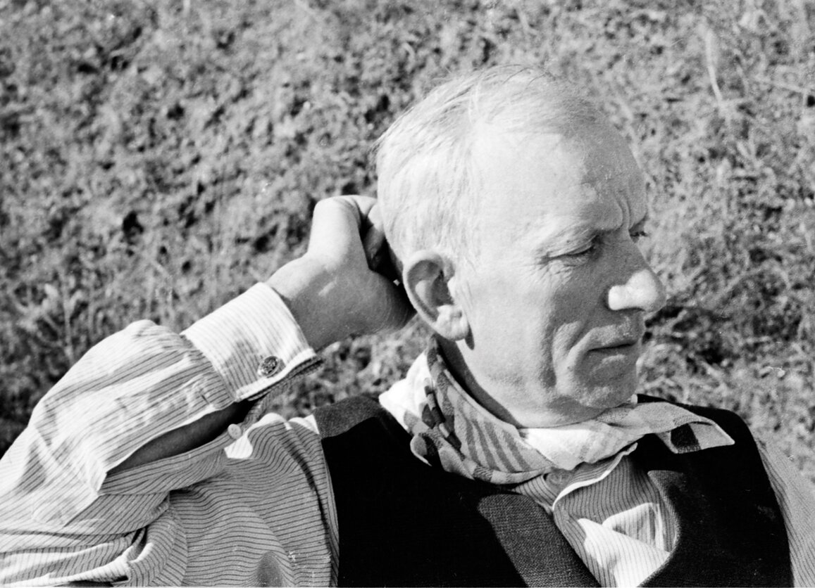 Jurgis Savickis Rokbriune, Prancūzijoje, apie 1943 m. 