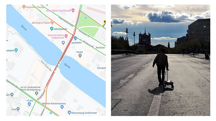 Simonas Weckertas apgavo „Google maps“ Simonas Weckertas apgavo „Google maps“