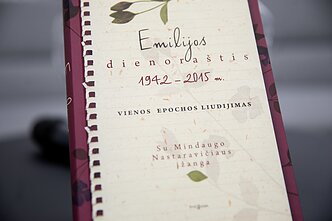 Knygos „Emilijos dienoraštis“ pristatymas Knygos „Emilijos dienoraštis“ pristatymas