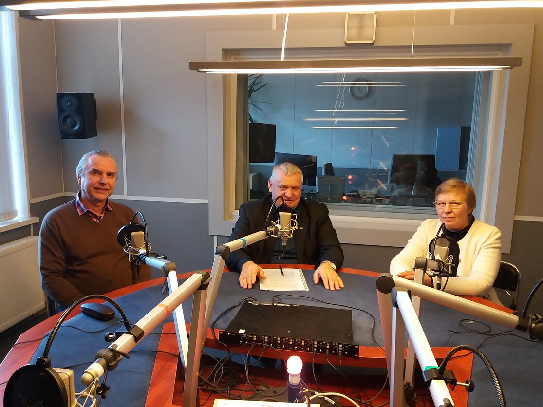 LRT RADIJO/Arvydo Urbos nuotr., Alius Ulevičius, Jonas Venslovas ir Dalia Feizienė