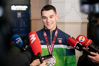 Su bronza iš Europos čempionato sugrįžo Kristupas Šleiva
