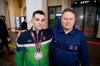 Su bronza iš Europos čempionato sugrįžo Kristupas Šleiva