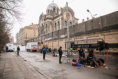Stranger Things shooting in Vilnius