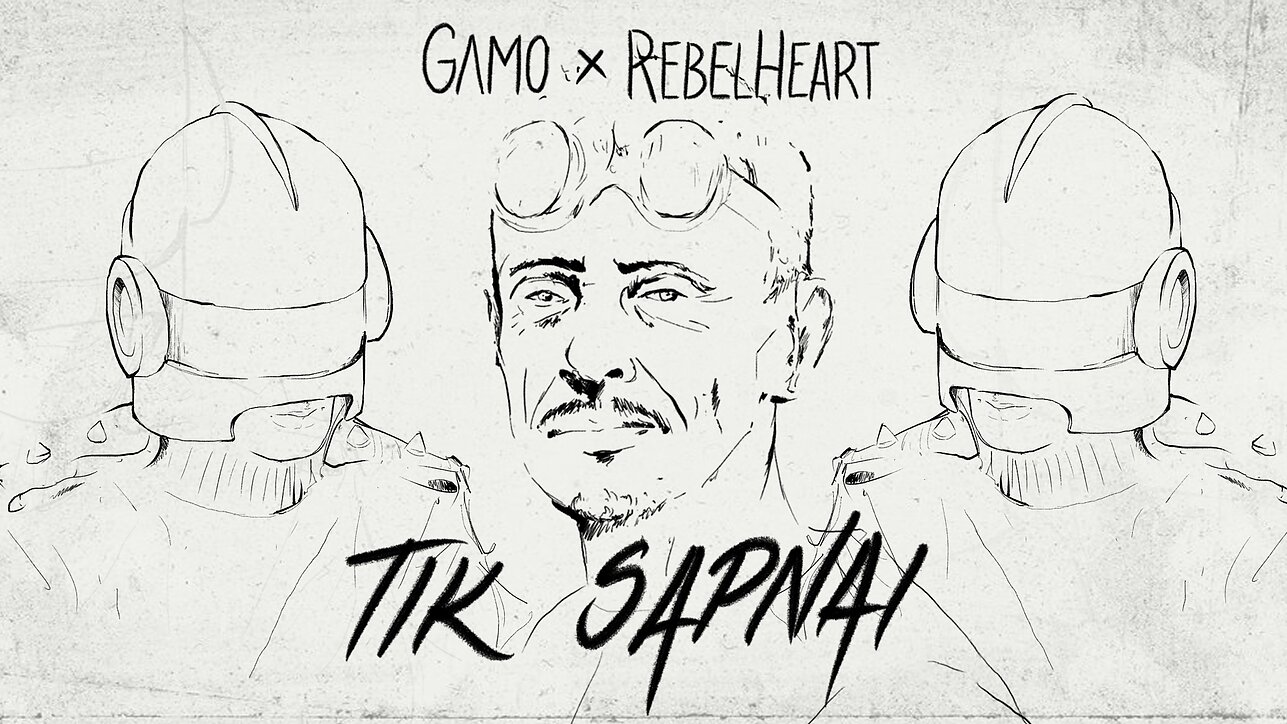 „Rebelheart” dainą nauju skambesiu apvilko elektroninės muzikos kūrėjas Gamo