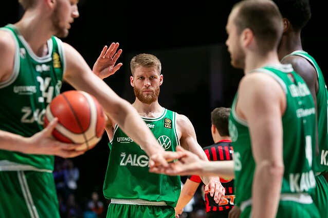 Sportas. Orai. Žaliai baltiems – šiek tiek gerų naujienų: Thomasas Walkupas turėtų likti „Žalgiryje“