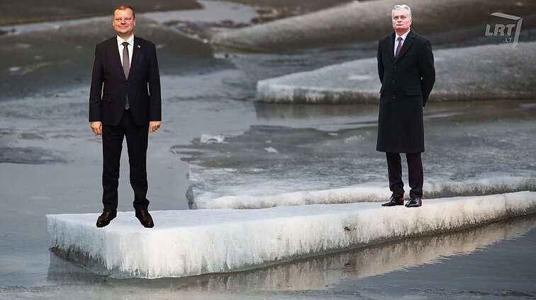 Dviračio žinios. Skvernelis Nausėdai: net prie Grybauskaitės čia nebuvo tokių ledo rūmų