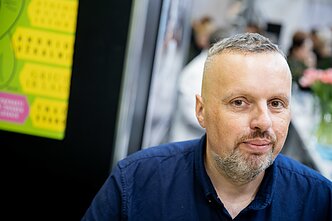 Andrius Užkalnis 2020 m. Knygų mugėje