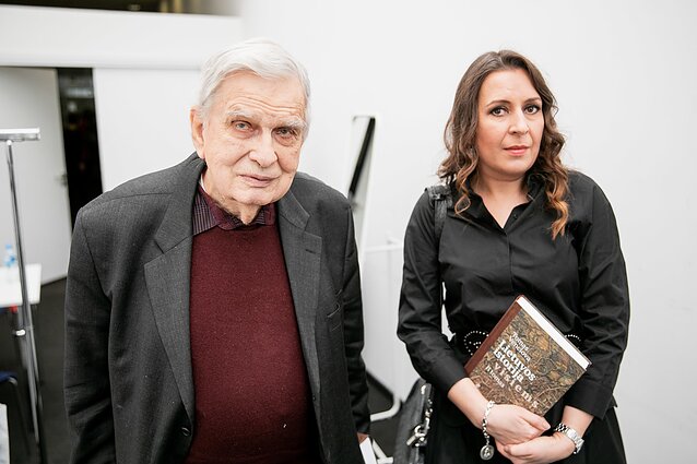 Tomas Venclova ir Kristina Sabaliauskaitė Tomas Venclova ir Kristina Sabaliauskaitė
