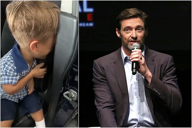 Devynmetis, patyręs patyčias ir aktorius Hughas Jackmanas 