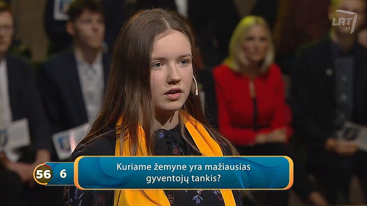 Lietuvos tūkstantmečio vaikai. Kuriame žemyne yra mažiausias gyventojų tankis?